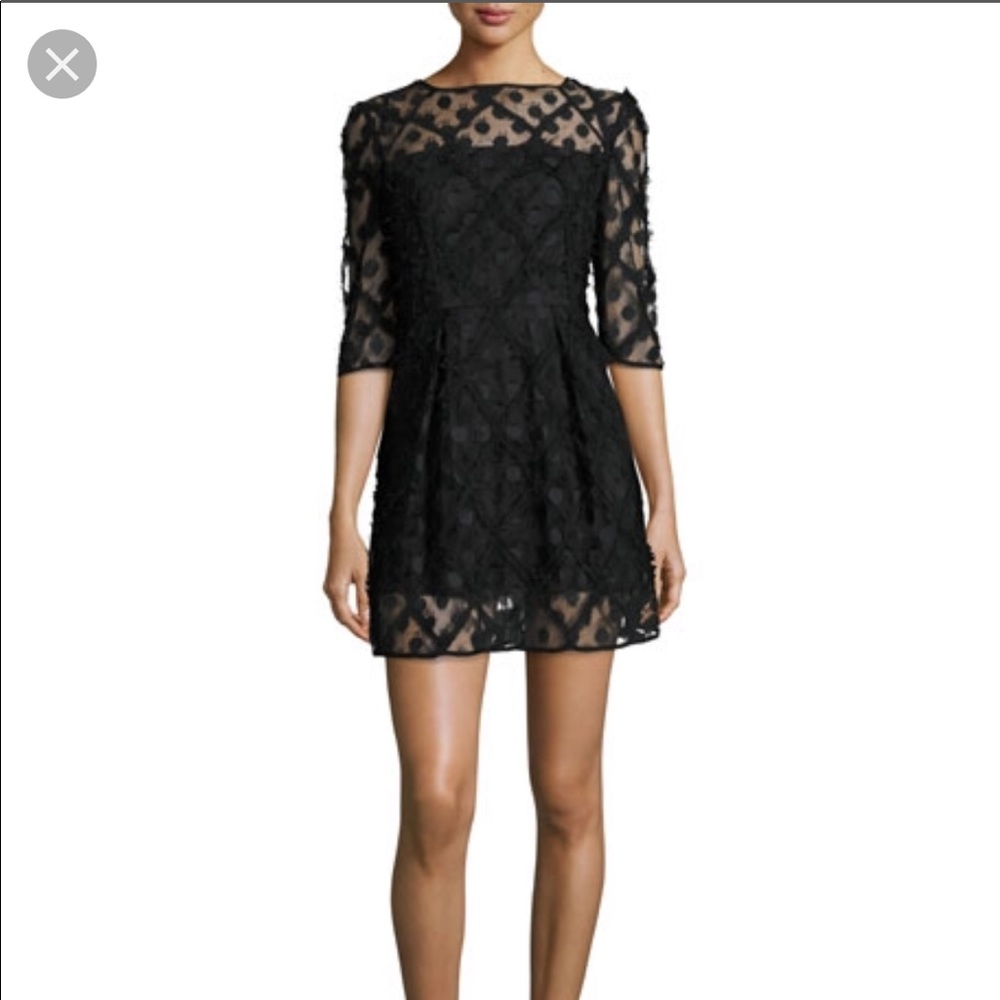 NWT Milly Celia Mini Polka Dot Dress Sz 12
